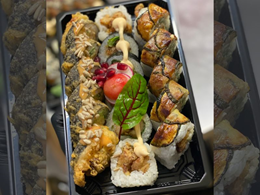 Zestaw sushi z kurczakiem w tempurze - 17 szt.